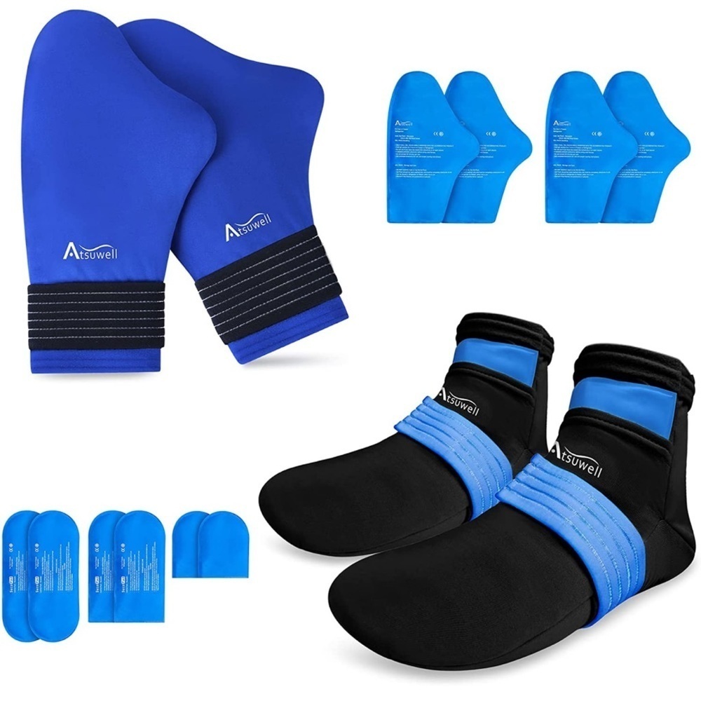 Blue and Black Women's Therapy Set